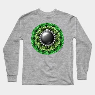 Pride Rosette - Aromantic Long Sleeve T-Shirt